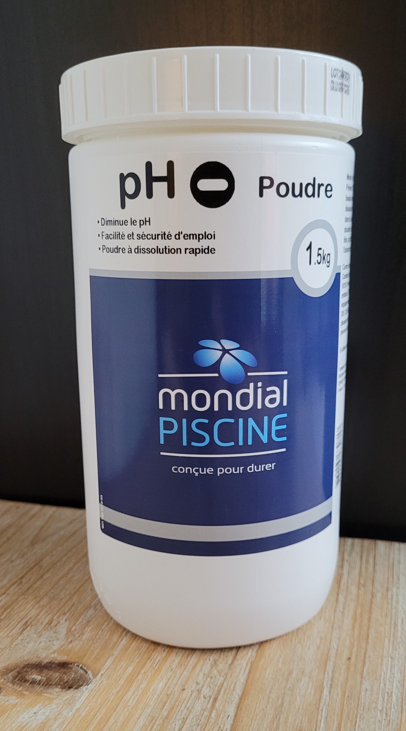 pH MINUS  &#8211; Poudre &#8211; 1,5kg Guebwiller 0