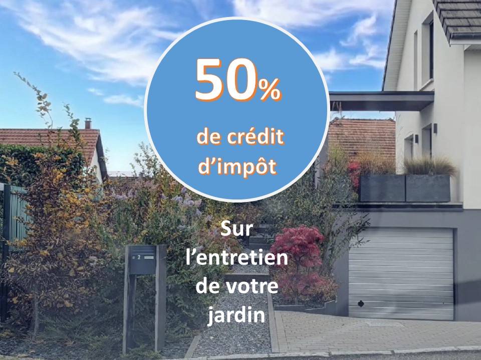 50 % de crédit d’impôt sur votre jardin ! Audincourt